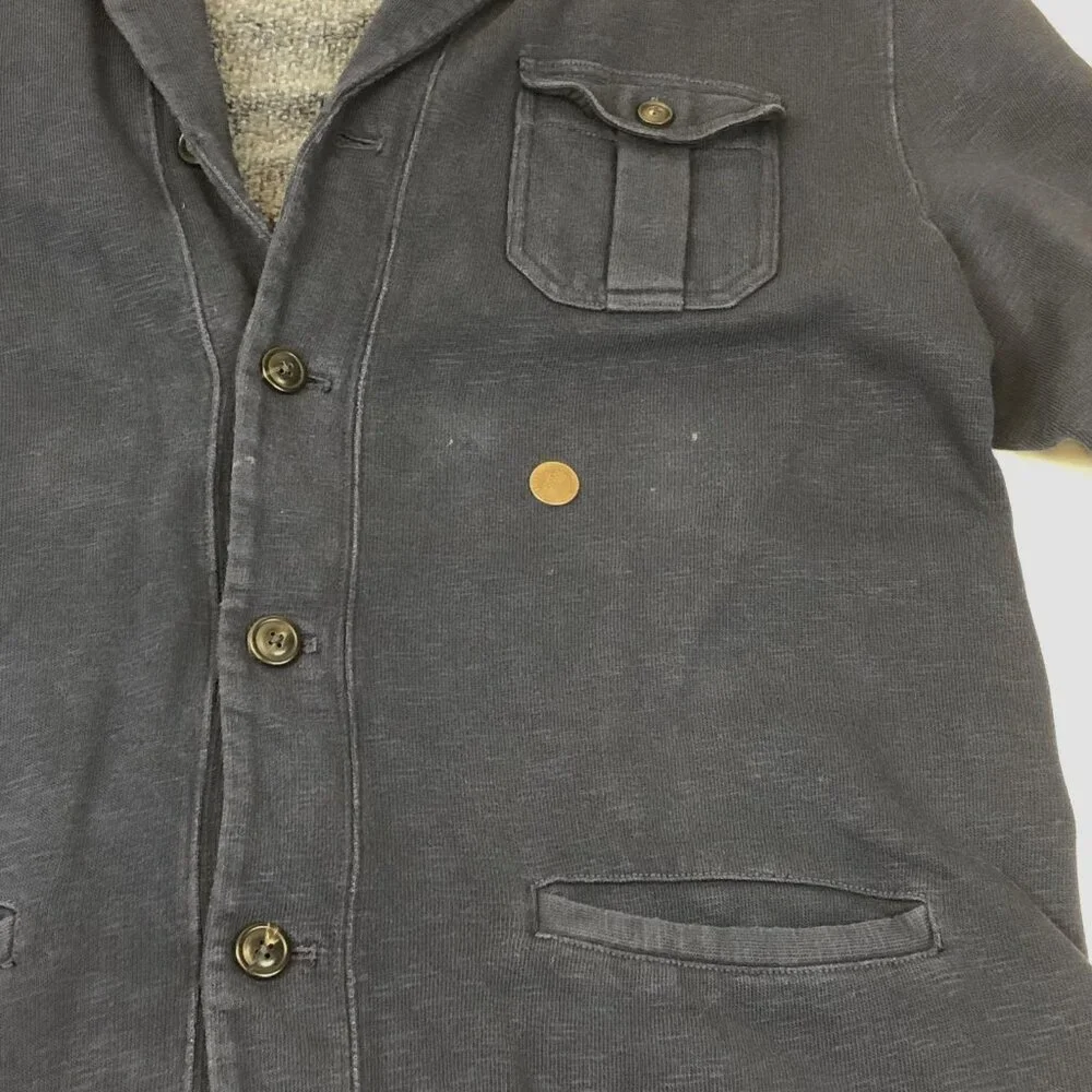 Polo Ralph Lauren RL Mens Navy Blue Sportsman Shawl Collar Button Front Cardigan - Picture 5 of 15